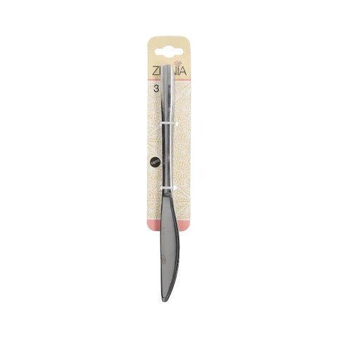Zinnia 3-Piece Set Stainless Steel Classy/Mirror Table Knife , Silver