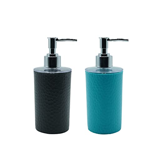 SHENRON Refillable Handwash Soap Dispenser with Pump | Unbreakable Liquid Soap/Shampoo/Hand wash/Sanitizer/Lotion Dispenser Bottle for Kitchen, Wash-Basin and Bathroom (Color : Multicolor, Set of 3) - Image 5