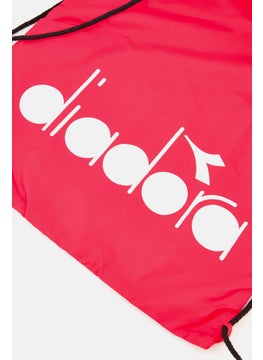 DIADORA Women Graphic Print Sports Bag 44 H x 37 L x 1 W cm, Pink  - Image 4