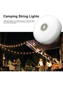 Juflix Juflix Portable Stowable String Light Camping String Lights Outdoor Waterproof Fairy String Lights USB Rechargeable Outdoor String Lights for Garden Tent  - Image 5