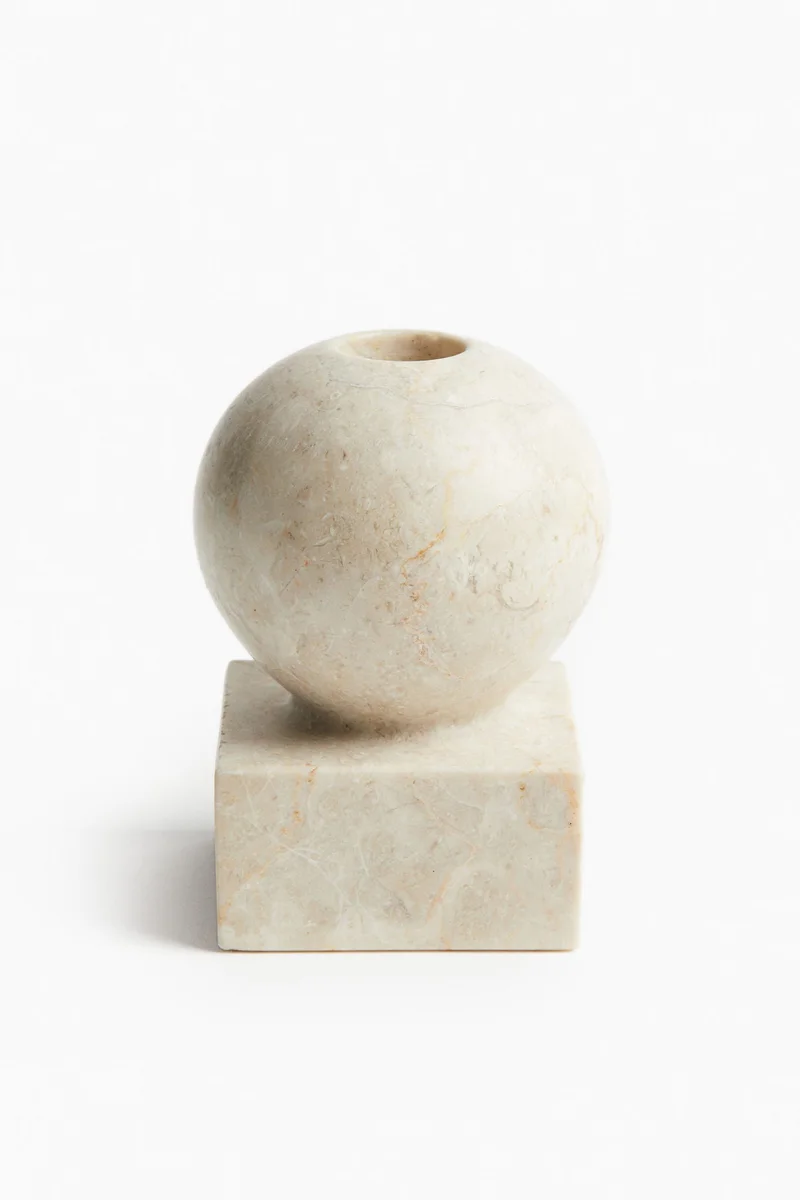 H&M Marble candlestick