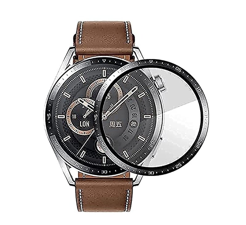 Dado واقي شاشة مضاد للخدش 3D من هواوي ووتش GT3 بحجم 46 مم، عبوة 2 - Image 2