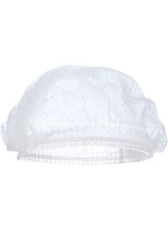 Gesalife Disposable Shower Caps Non Woven Mob Hair Net 19 Inch White Pack of 500 Pcs  - Image 2