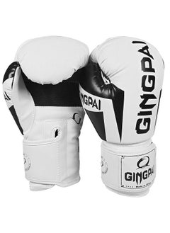 yongsheng Boxing Gloves for Men Women,Leather Boxing Gloves for Punching Bag,Kickboxing,Muay Thai Fighting Gloves-10OZ  - Image 1