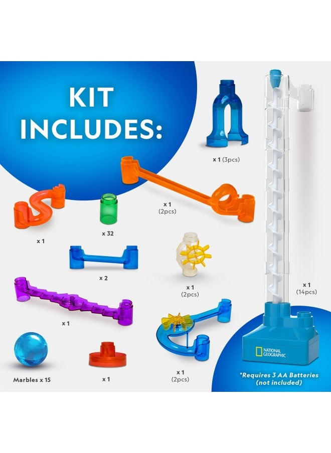 NATIONAL GEOGRAPHIC National Geographic Motorized Marble Run Kit (75 Pieces)  - Image 2
