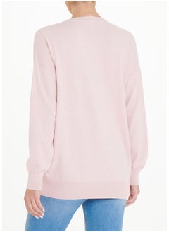 Pink Star V-Neck Jumper - pzsku/Z9272276E5D81368B12CEZ/45/_/1701248408/26f2daba-47a8-421e-8857-933eca045384