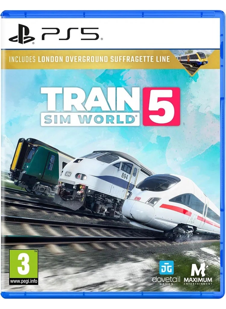 ماكسيميم جيميز Train Sim World 5 - PlayStation 5 (PS5) - playstation_5_ps5 - Image 1
