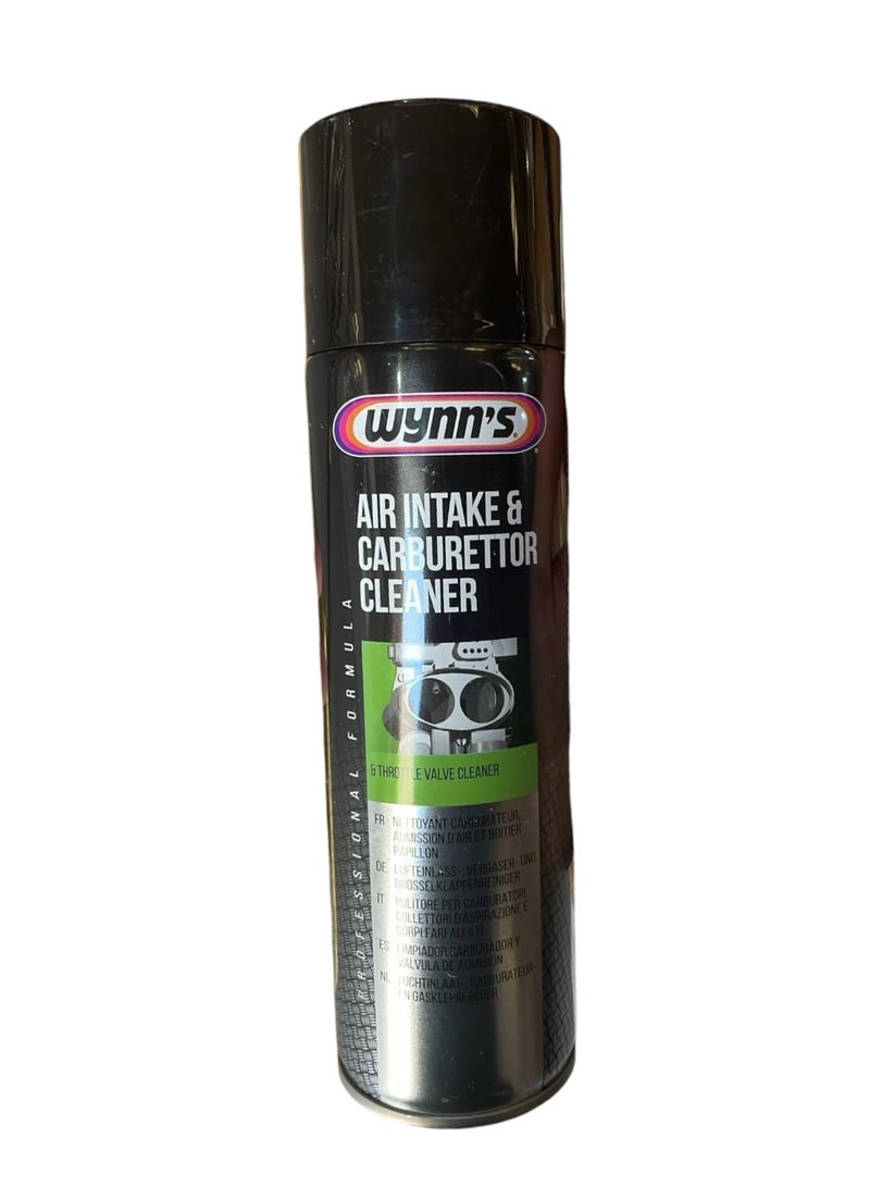 WYNN'S Wynns W54179 Carburetor and Air Intake Cleaner 500ml - Image 1
