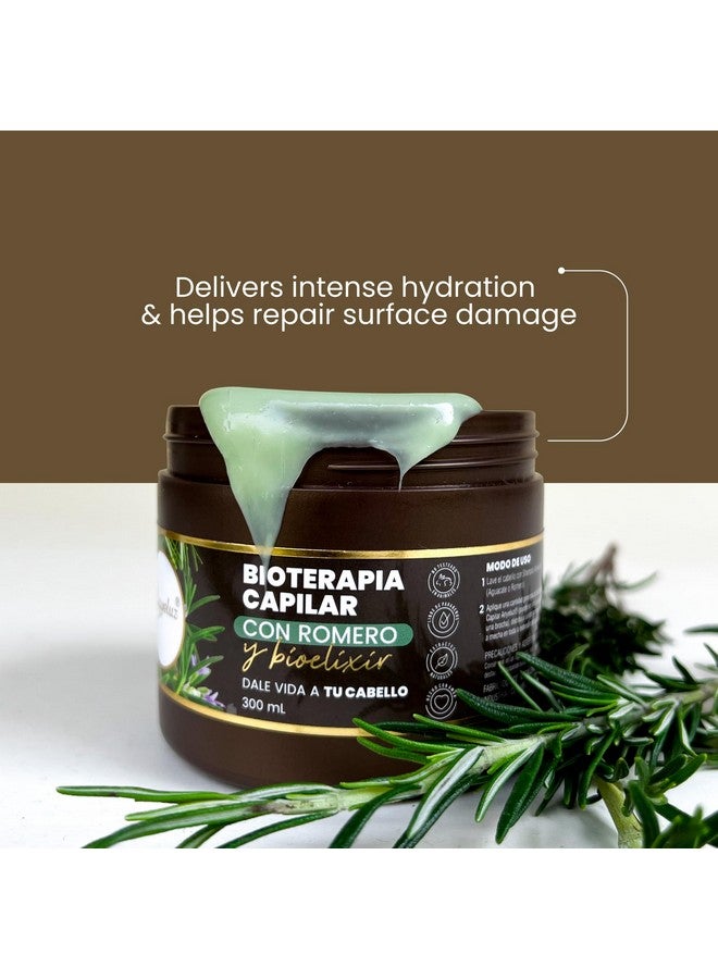 ANYELUZ Rosemary Biotherapy | With Rosemary And Avocado Extracts And Bioelixir | Hydration And Strengthening Of The Hair | Designed To Repairs Damage - Image 4