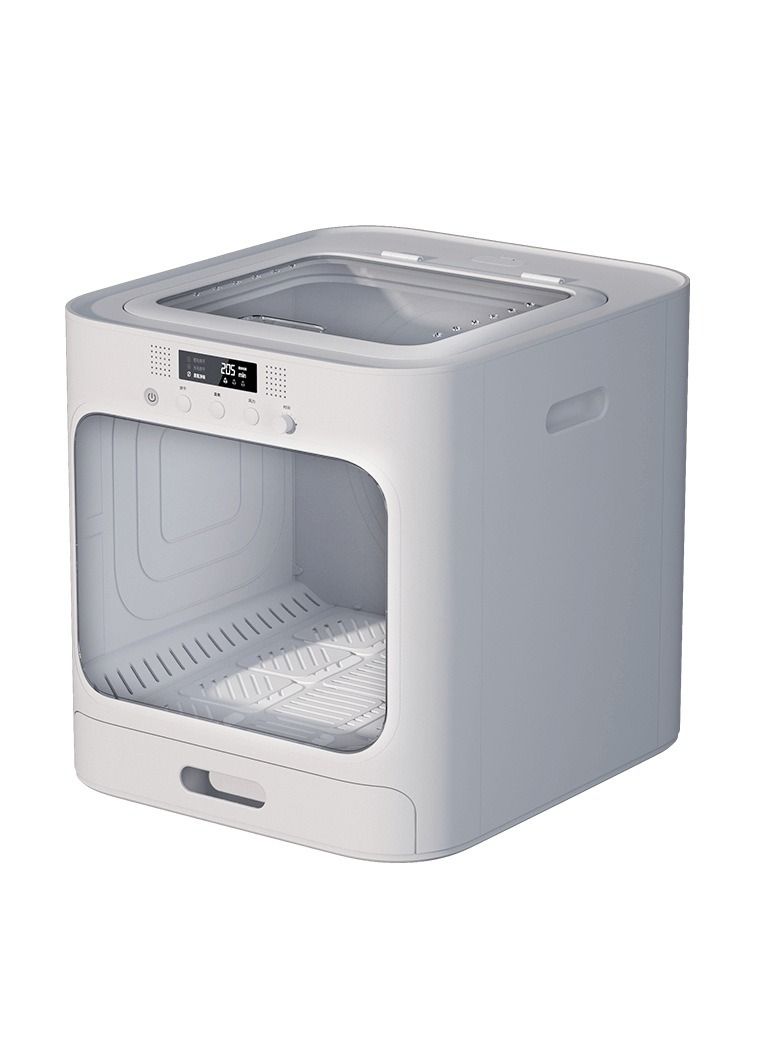 Cool Baby COOLBABY Intelligent Pet Drying Box,Household Pet Dryer,Automatic,Temperature Control,Full-Bottom Air Supply,Quiet,White - Image 1