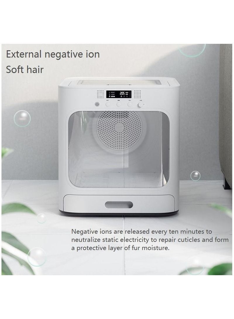 Cool Baby COOLBABY Intelligent Pet Drying Box,Household Pet Dryer,Automatic,Temperature Control,Full-Bottom Air Supply,Quiet,White - Image 5