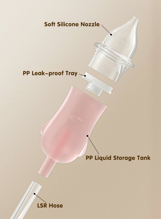 Sharpdo Baby Nasal Aspirator, Nose Aspirator for Toddlers, Infant Nose Cleaner - Image 3