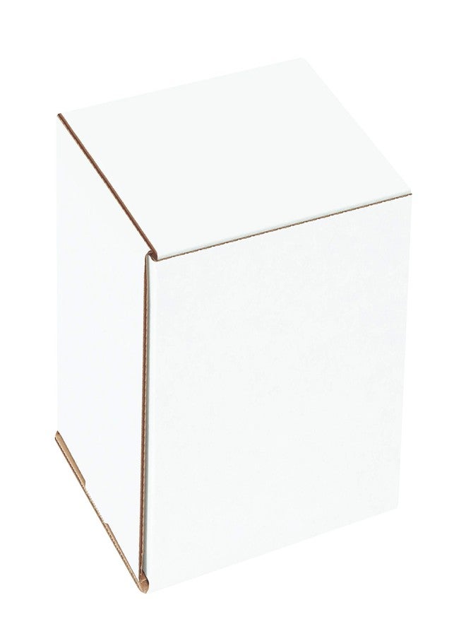 Aviditi White Corrugated Cardboard Mailing Boxes, 3 x 3 x 1 Inches, Pack of 50, Crush-Proof, for Shipping, Mailing and Storing - Image 5