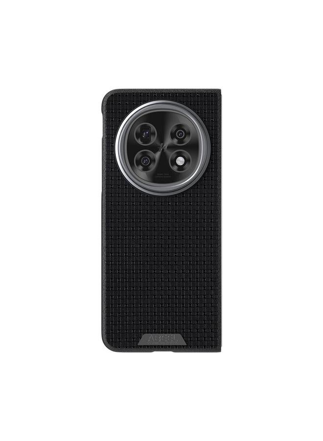 S-TOP Case For OPPO Find N5 ABEEL Ruyi Pattern 6D Micro Relief MagSafe Leather Phone Case - Image 2