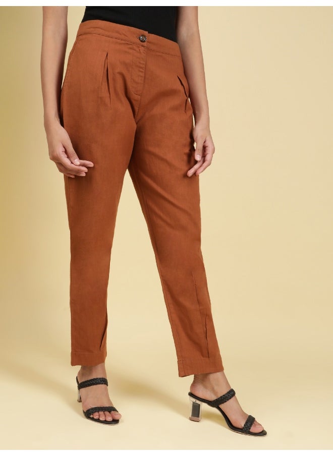 Ginger Bread Women Tapered Casual Solid Ankle Pleated Pants - pzsku/Z927278EDFC4934A67352Z/45/_/1735628318/74684dbe-f896-48fe-80f0-a93510ada8cd