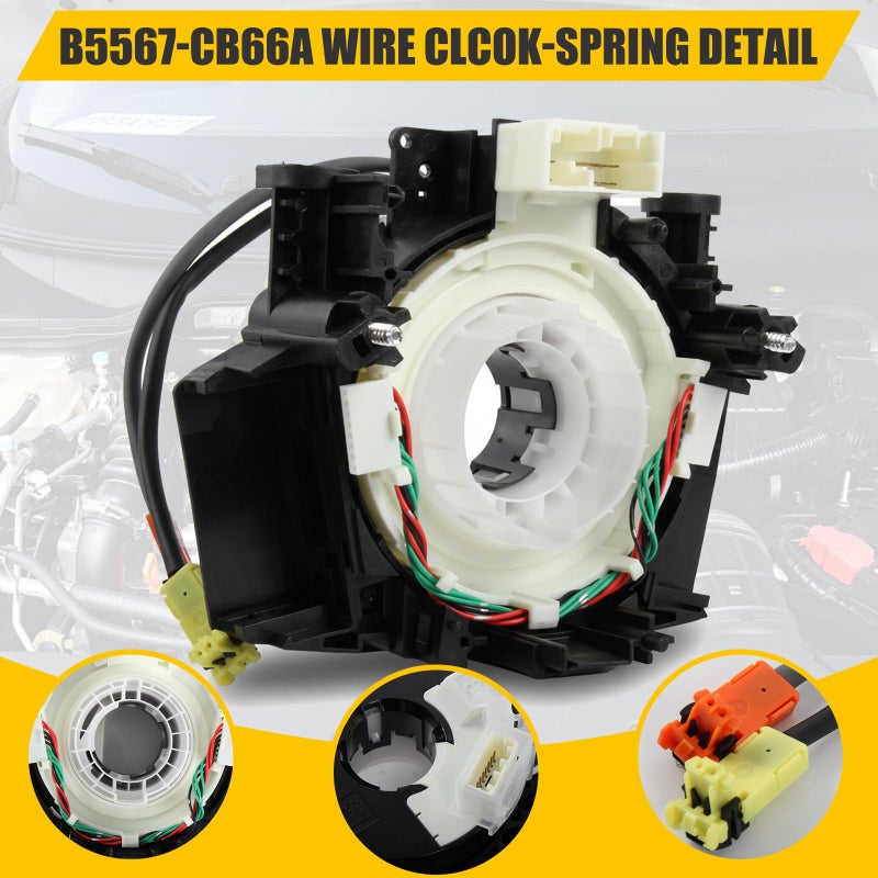 ZynoDrive Replacement Wire B5567-CB66A for 2004-2015 Nissan Titan, 2003-2007 Murano, 2007-2015 Rogue, 2007-2012 Versa Sentra, 2004-2009 Maxima Quest 350Z, Replace 25567-ET025 25567-5X00A 25560-JD003 - Image 4