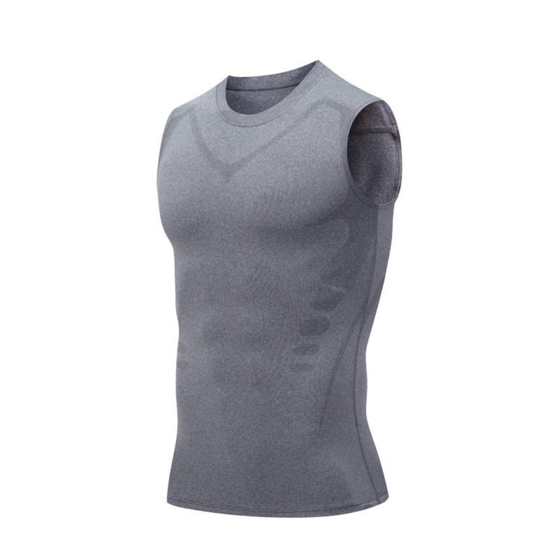 New Version Ionic Shaping Vest - Energxcell Ionic Shaping Vest Crewneck Slimming Compression Tank - Image 1