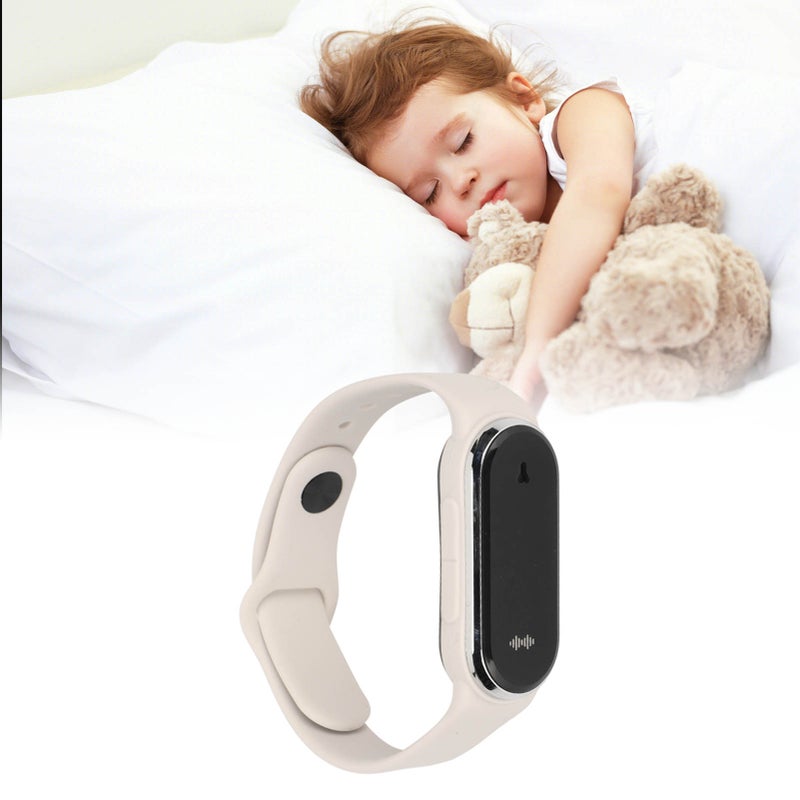 Ultrasonic Fly Deterrent Bracelet Outdoor Rechargeable Fly Deterrent Watch with Time Display - Image 1