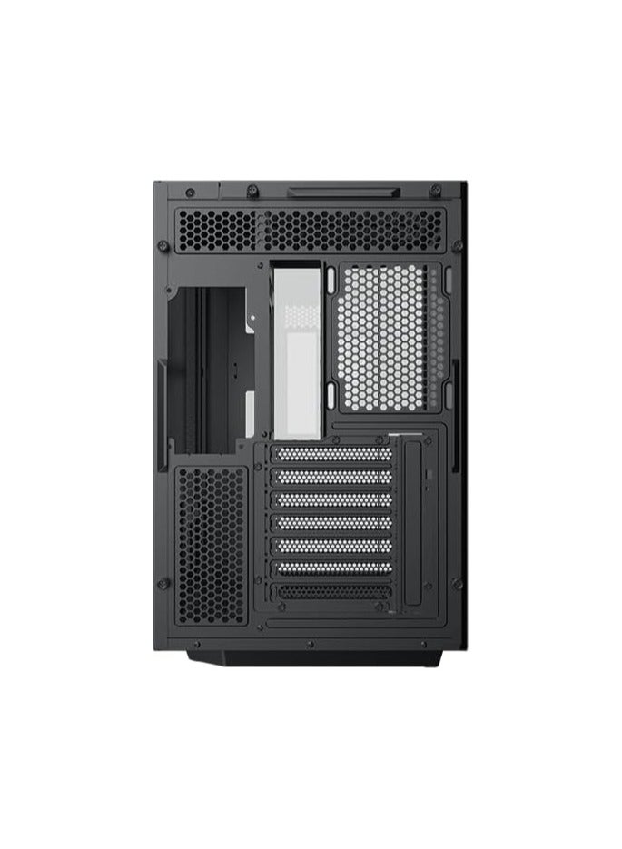 Xigmatek Cubi II Gaming Case with 7 ARGB Lights,USB-C x1,USB 3.0 Ports x2, HDD/SSD Slots | Black - Image 5