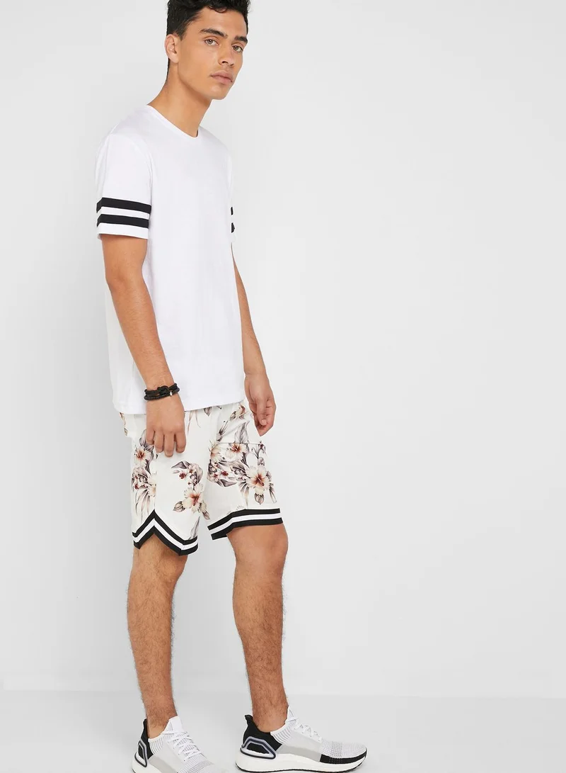Seventy Five Floral Print Shorts