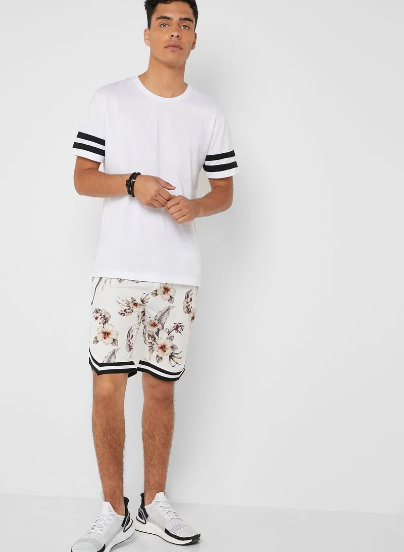 Seventy Five Floral Print Shorts