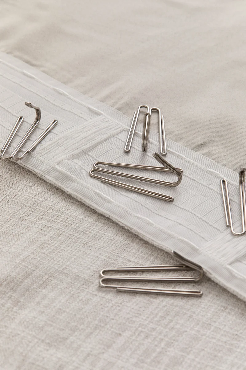 H&M 2-pack long blackout curtain lengths