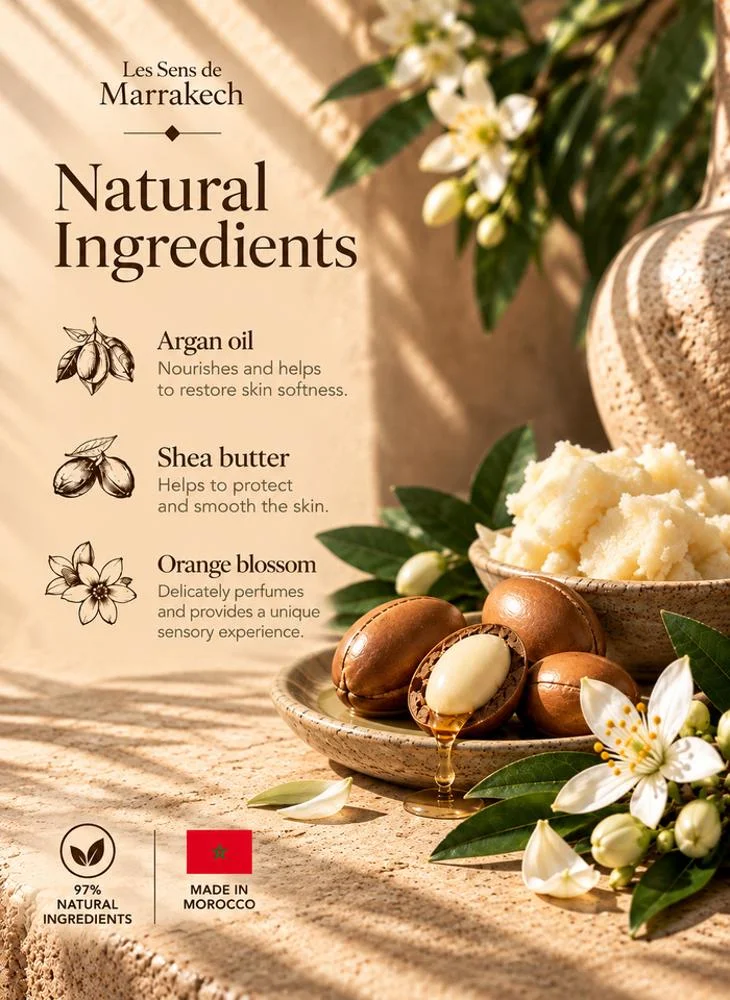 Les Sens De Marrakech  Cosmetic Argan Oil 125 ml  | Best Price UAE