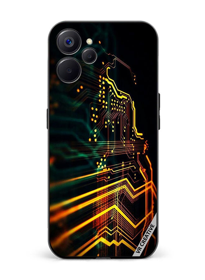 VR CREATIVE Protective Case Cover For Realme 10 5G Electronics Design Multicolour - Image 1