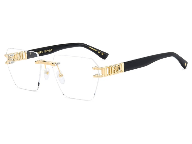 Dsquared Men Square Frames  57 D2 0173 - Image 2
