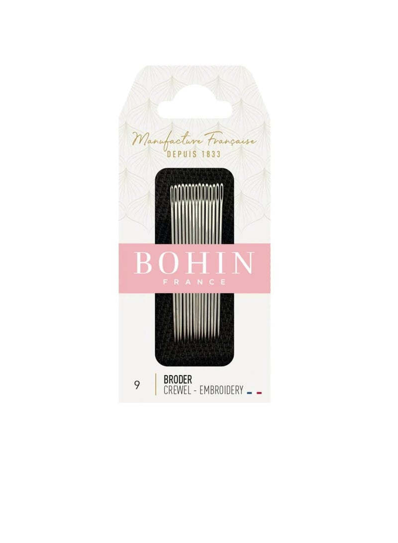 Bohin Crewel Embroidery Needles Size 9 15/Pkg - Image 1