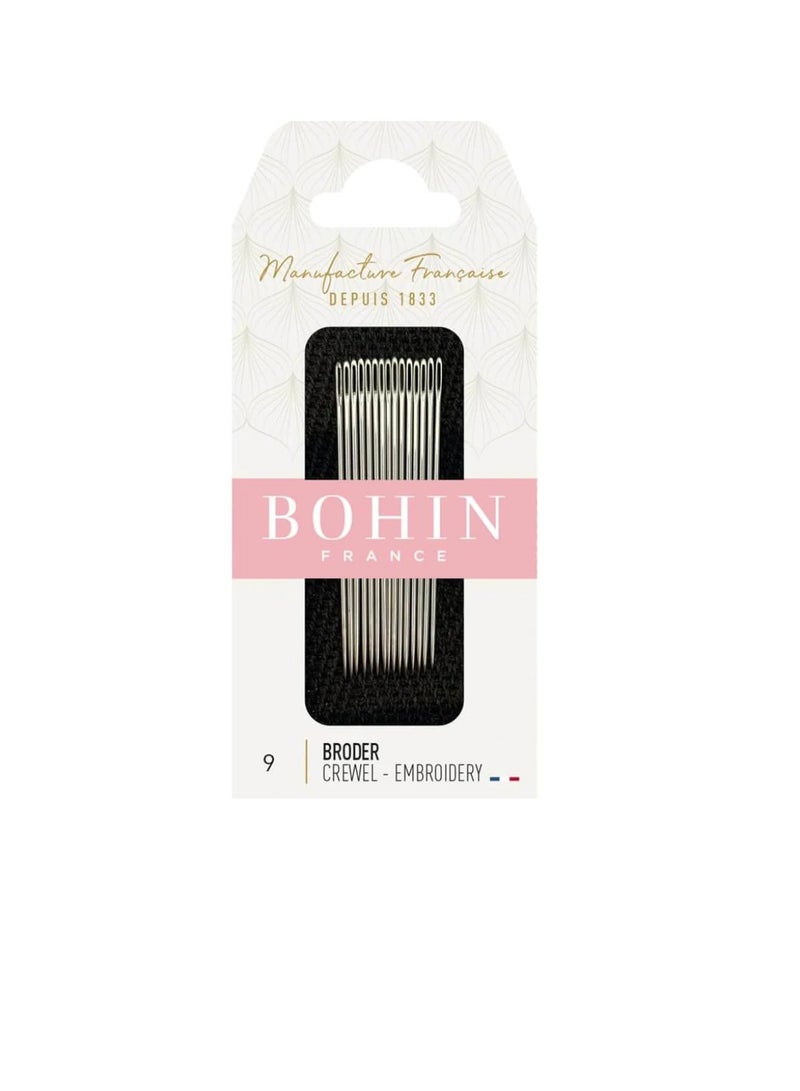 Bohin Crewel Embroidery Needles Size 9 15/Pkg - Image 3