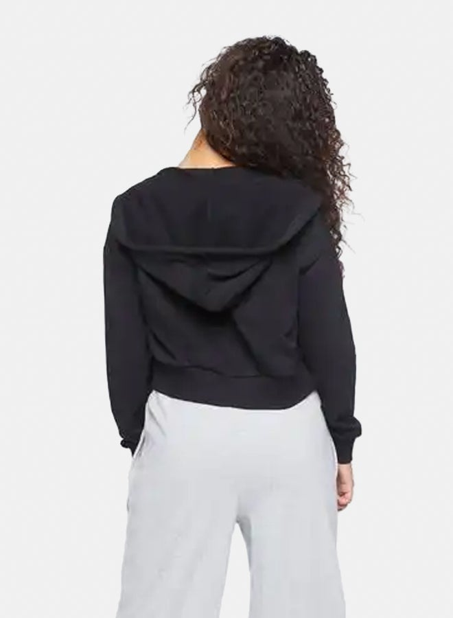 FOREVER 21 Basic Fleece Zip-Up Hoodie  - Image 3
