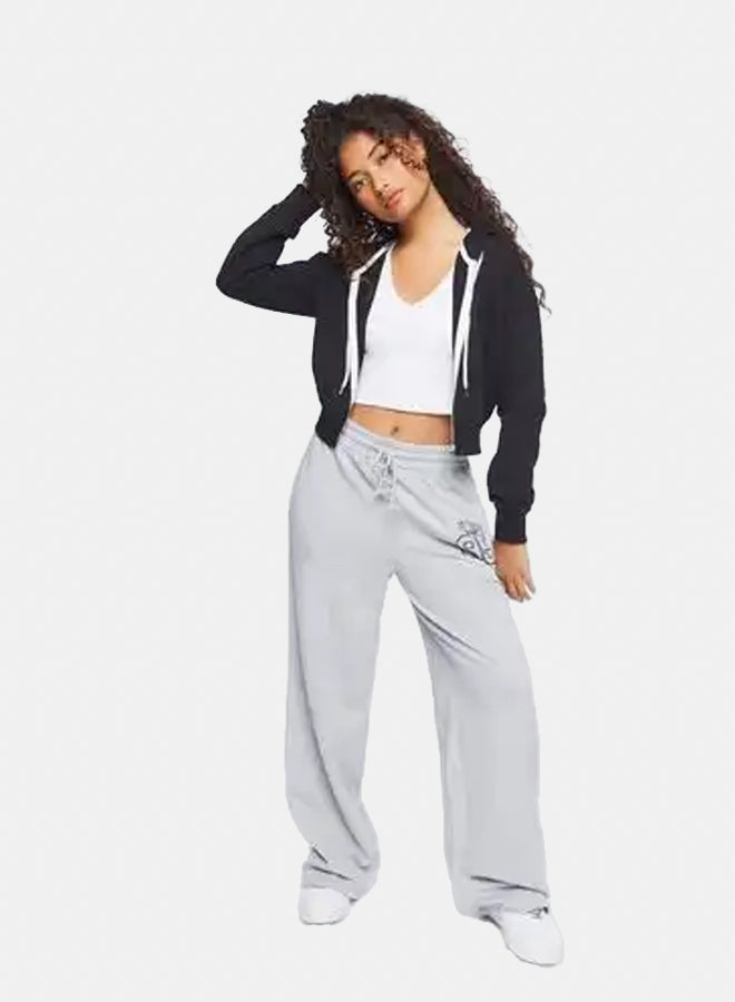 FOREVER 21 Basic Fleece Zip-Up Hoodie  - Image 4