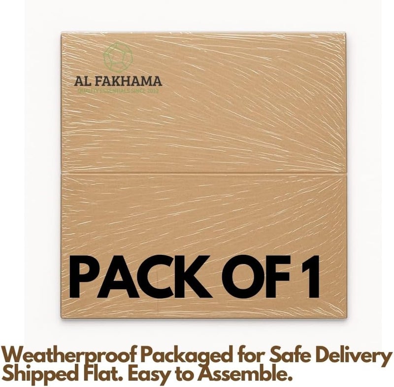 1 Pack 60×60×60 cm 5 Ply Heavy Duty Corrugated Cardboard Shipping Box for Moving and Storage - Image 3