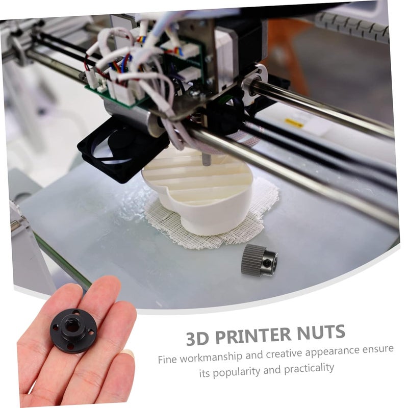 Luxshiny 2 Sets POM Lead Screw Nuts for 3D Printer Accessories Anti-Backlash Design Elimination Gap Feature Compatible I3 - Image 4