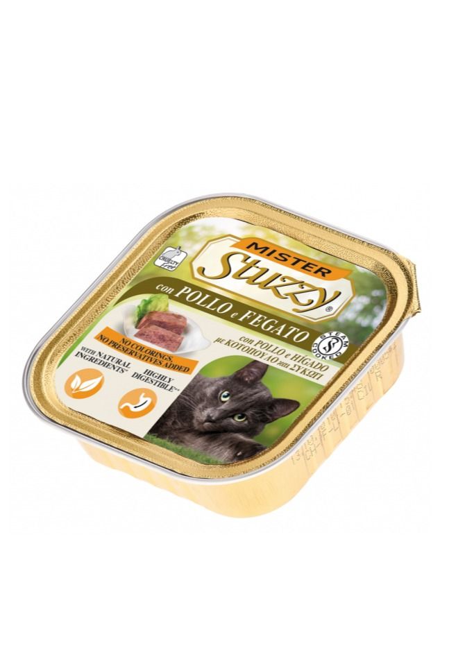 Mister Stuzzy With Chicken And Liver Cat Wet Food