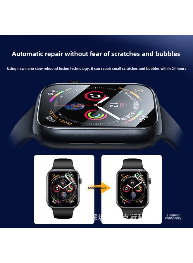 Apple Watch Film AppleWatch Protective Film 45mm Tempered Film Ultra HD Anti-Scratch Film S9/10-Color: An Additional 1.5 Yuan-Size:【49MM】iWatch Ultra/Ultra2/Ultra3  - Image 2