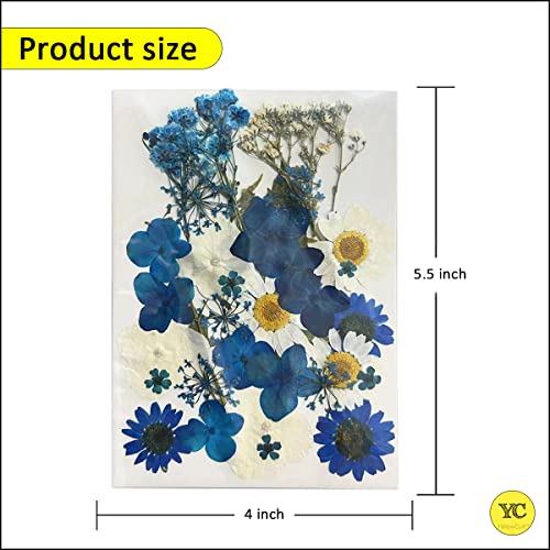YellowCult Natural Real Dried & Pressed Flowers for Art Craft - Mixed, Multicolor for Soap, Candle, Scrapbooking, DIY, Resin Jewelry, Pendant - [Luxury Pink & Purple 30-35pcs] - Image 2