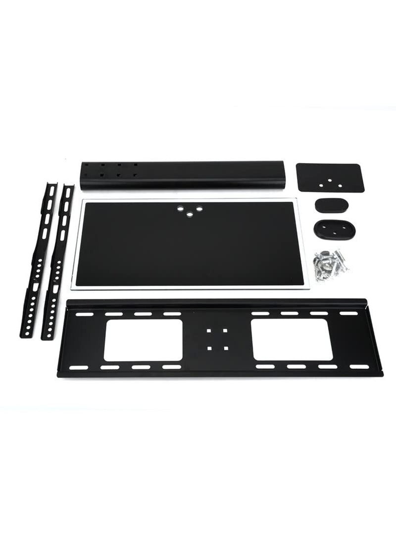 Universal TV Stand - Height Adjustable Table Top TV Stand for 37-55 inch TVs, Heavy Duty Tempered Glass Base, Holds up to 60kg - Image 5