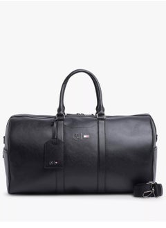 Tommy Hilfiger Plus Tommy X Mercedes Black Leather DUFFLE Bag For Men  - Image 1