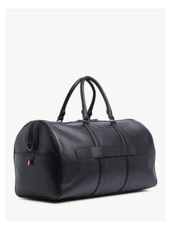 Tommy Hilfiger Plus Tommy X Mercedes Black Leather DUFFLE Bag For Men  - Image 2