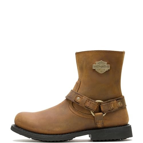 HARLEY DAVIDSON HARLEY-DAVIDSON FOOTWEAR Men's Scout Leather Motorcycle Harness Casual Boot, Brown, 7.5 - Image 2