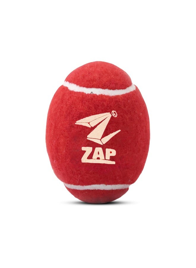زاب كرة تنس كريكيت ZAP Supertuff الصلبة (عبوة من 2) | ارتداد قوي وثابت | مثالية لمباريات البطولات والتدريب | كرة تنس كريكيت عالية الأداء تدوم طويلاً - Image 2