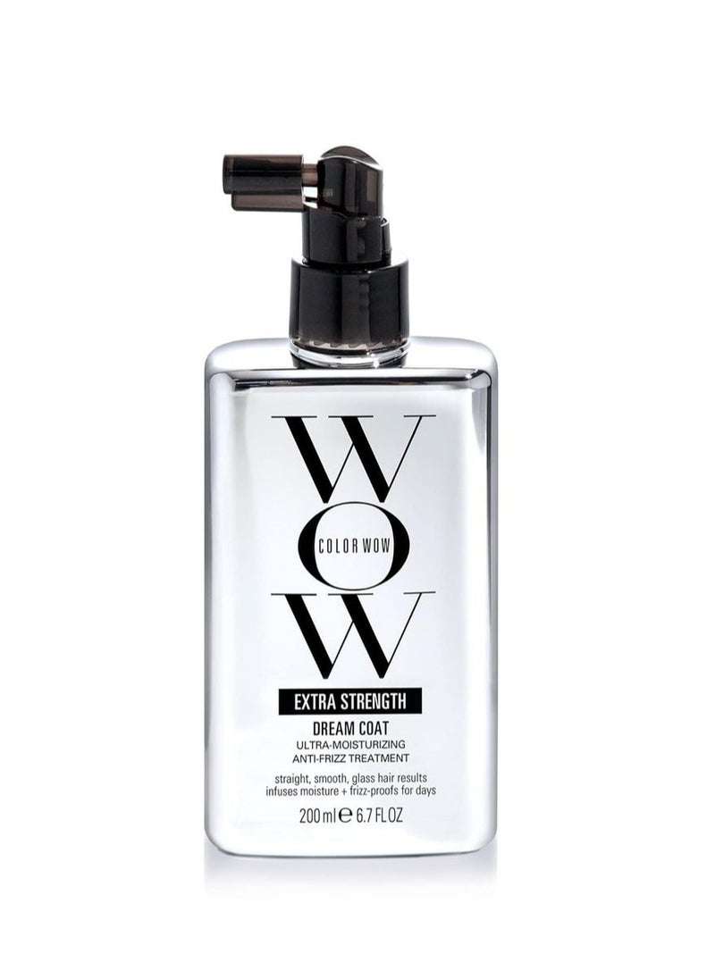 Color Wow COLOR WOW Extra Strength Dream Coat, powerful, ultra moisturizing, anti humidity treatment for extremely frizz prone hair; glassy smooth, straight + frizz resistant styles for up to 3-4 washes  - Image 1