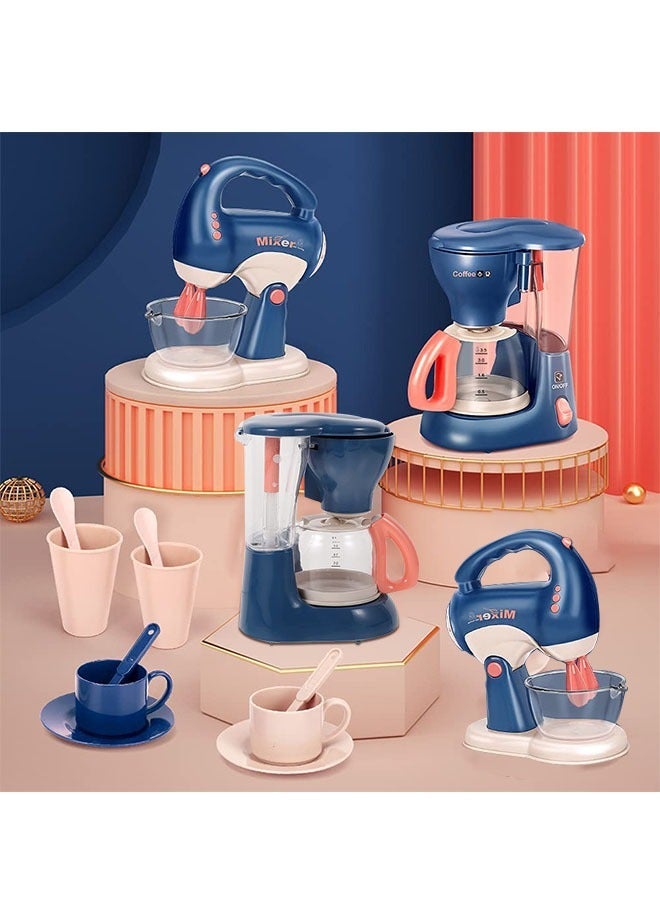 جرويك لعبة الخلاط، مجموعة ألعاب التظاهر، مطبخ بيت الدمية، تعليمية لمحاكاة الطبخ - Image 4