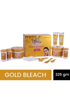 Gold Bleach with Saffron Glow With Confidence No Added Ammonia Good For 36 Uses - 325 g
