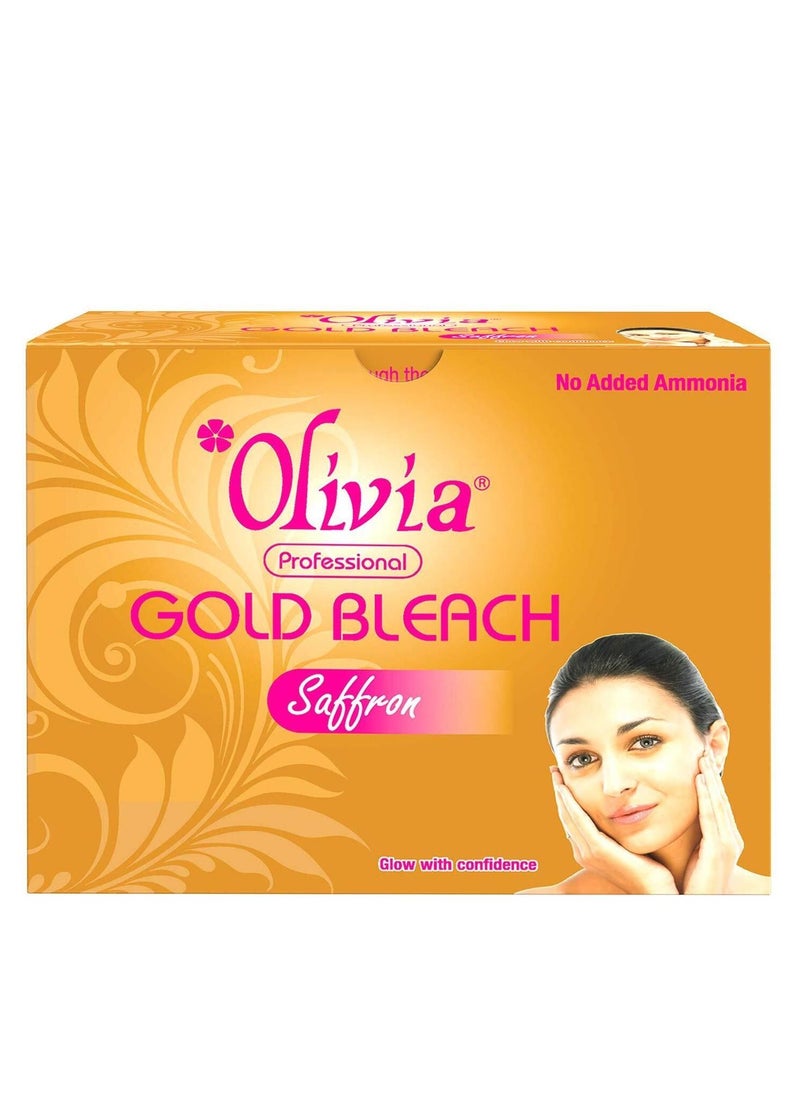Olivia - Gold Bleach with Saffron Glow With Confidence No Added Ammonia Good For 36 Uses - 325 g - Image 1