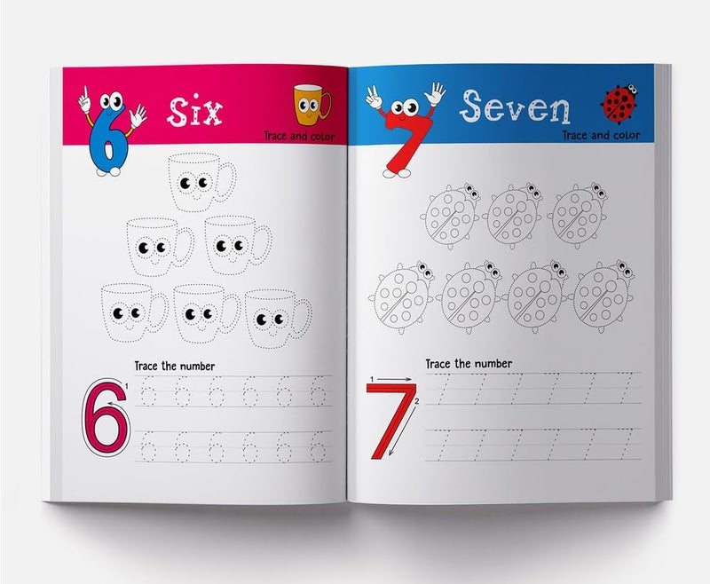 Numbers 1-10: Write and Practice Numbers 1 to 10 (Writing Fun) [Paperback] Wonder House Books Editorial - Image 5