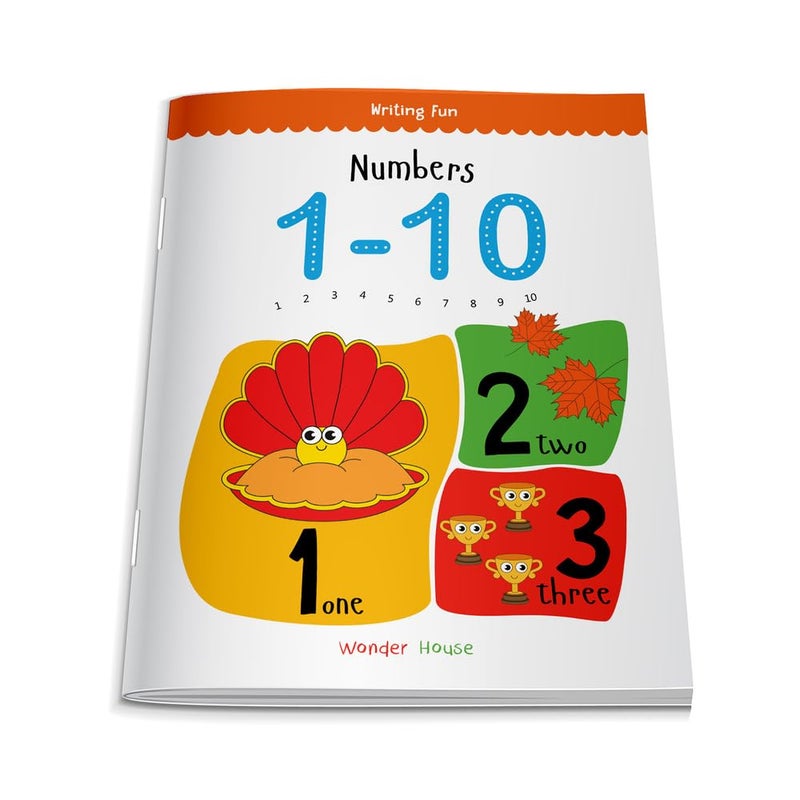 Numbers 1-10: Write and Practice Numbers 1 to 10 (Writing Fun) [Paperback] Wonder House Books Editorial - Image 1