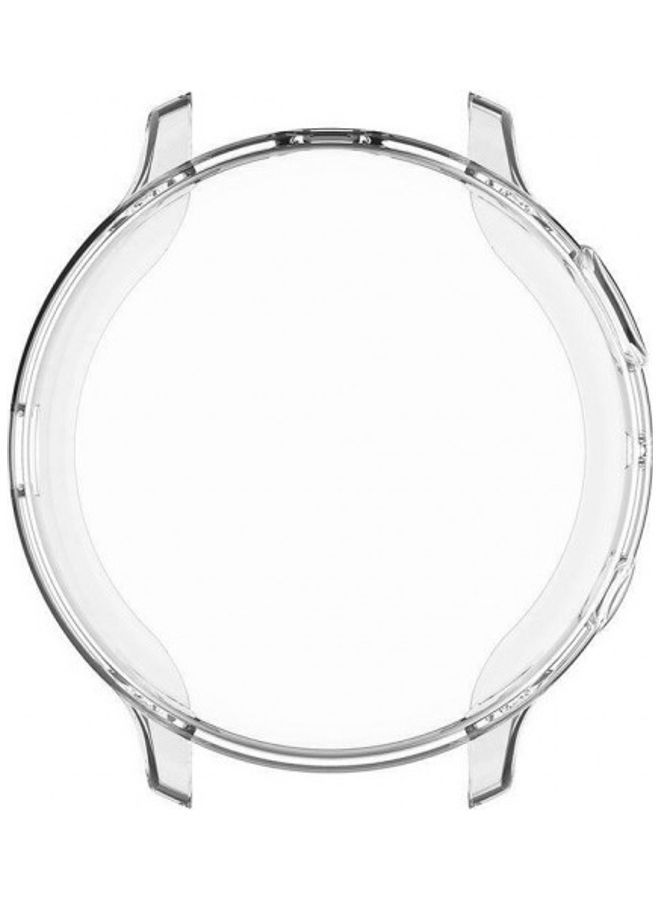 NIBEMINENT Protective Bumper TPU Case for Samsung Galaxy Active/2 Watch 44mm Clear - Image 3